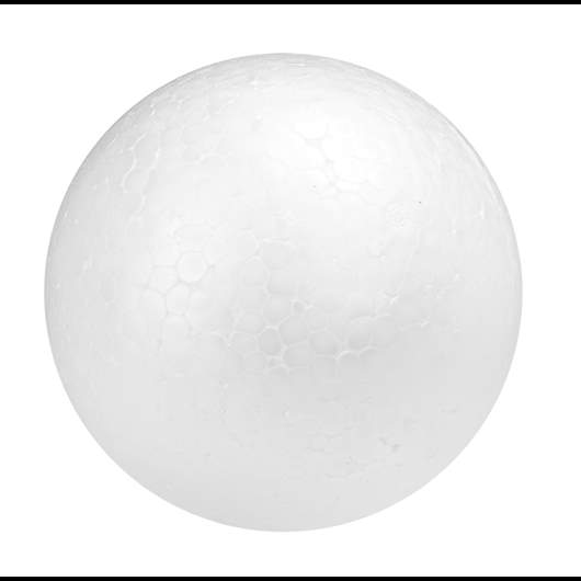 Boule en polystyrène 15 cm